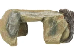 Trixie Höhle Felsplateau mit Baumstamm 25 cm