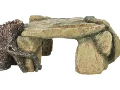 Trixie Höhle Felsplateau mit Baumstamm 25 cm