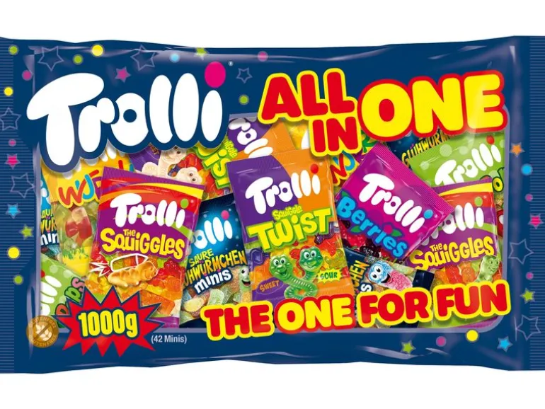 Trolli Gummibonbons All in One 50 x 20 g