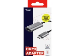 Trust Adapter USB-C-auf-HDMI USB Type-C - HDMI, Silber
