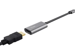 Trust Adapter USB-C-auf-HDMI USB Type-C - HDMI, Silber