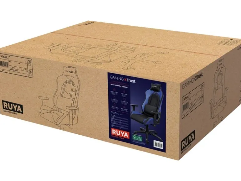 Trust Gaming-Stuhl GXT 714 Ruya Blau