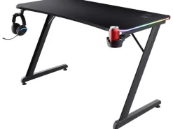 Trust Gaming Tisch GXT 709 Luminus RGB Schwarz