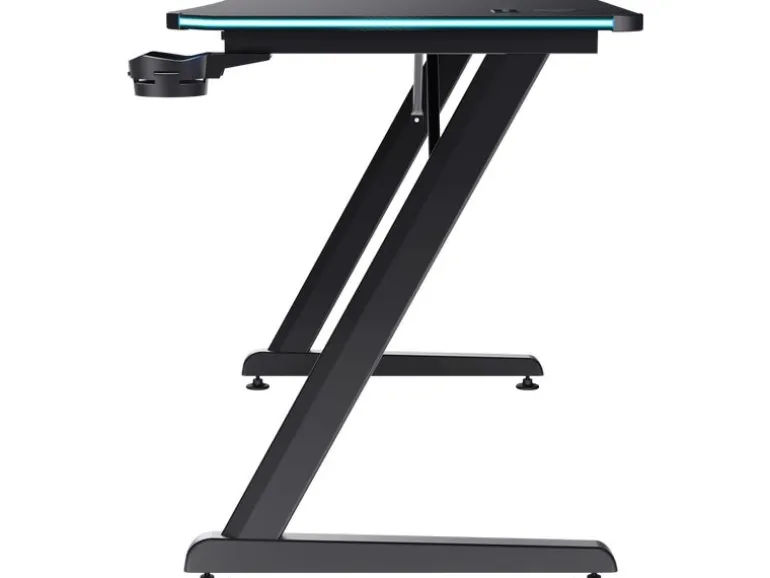 Trust Gaming Tisch GXT 709 Luminus RGB Schwarz
