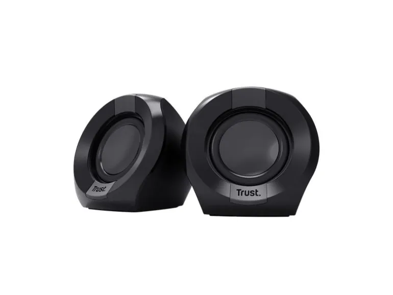 Trust PC-Lautsprecher Polo 2.0 Set 2.0 Lautsprecher-Set Schwarz