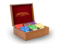 Twinings Holzbox Schwarztee, 6 x 10 Teebeutel