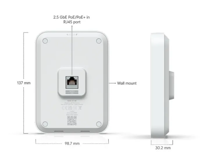 Ubiquiti Access Point Unifi U7 In-Wall