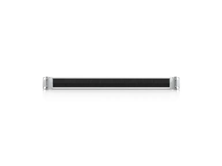 Ubiquiti Blindblende UACC-RACK-PANEL-BRUSH-1U Bürste 1HE 19", Schwarz