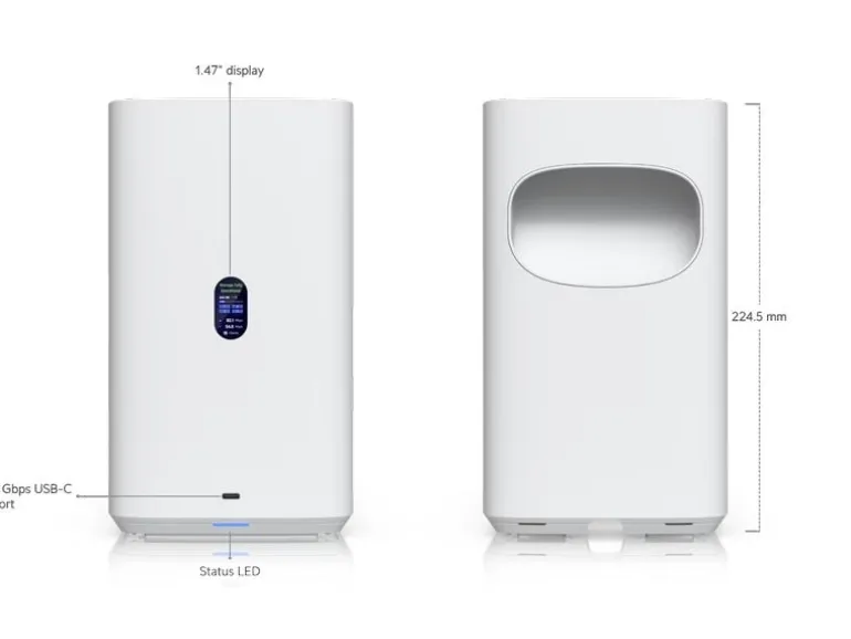 Ubiquiti NAS UNAS 4 Weiss