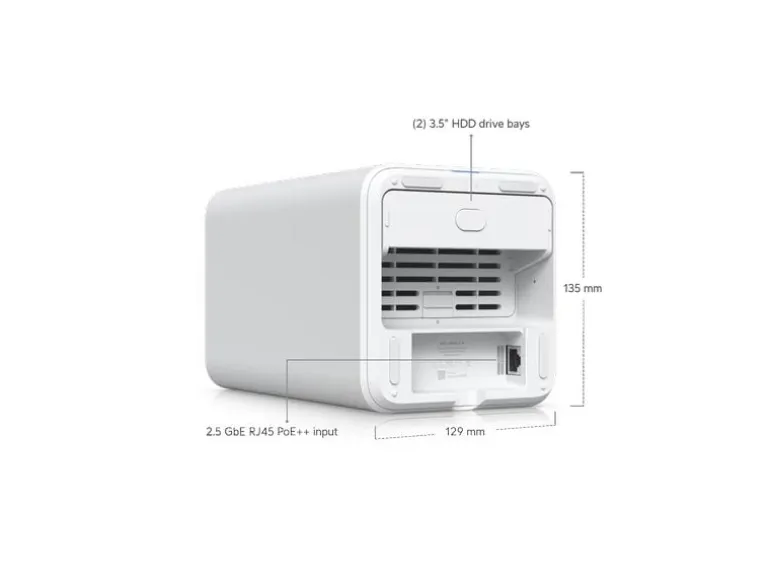 Ubiquiti NAS UNAS 2 Weiss