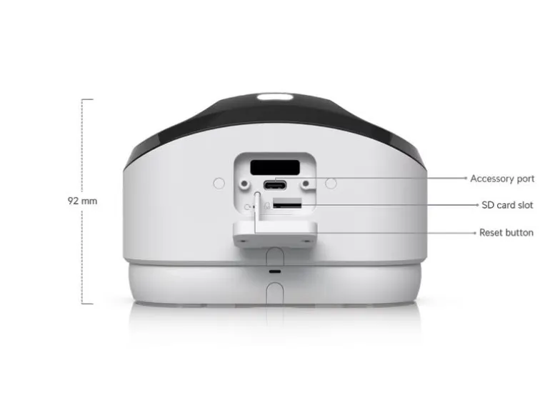 Ubiquiti Netzwerkkamera Protect G6 180-B , KI, Dual 16MP PoE+ Weiss