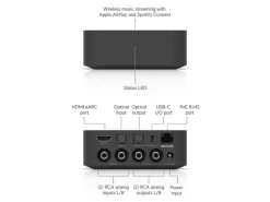 Ubiquiti PoE Audio Port Schwarz
