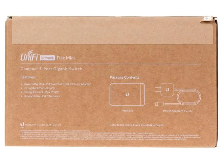 Ubiquiti Switch UniFi USW-FLEX-MINI 5 Port