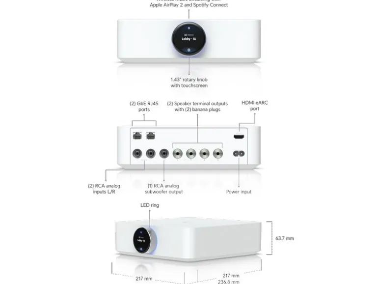 Ubiquiti Verstärker PowerAmp Weiss