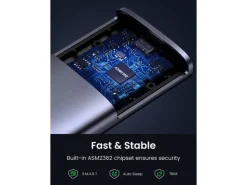 Ugreen Externes Gehäuse M.2 SSD CM767 USB-C, 10Gbps