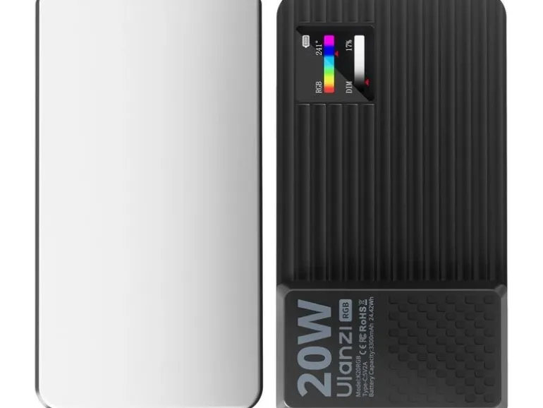 Ulanzi K20RGB LED Videolicht, RGB, 20W, Akku