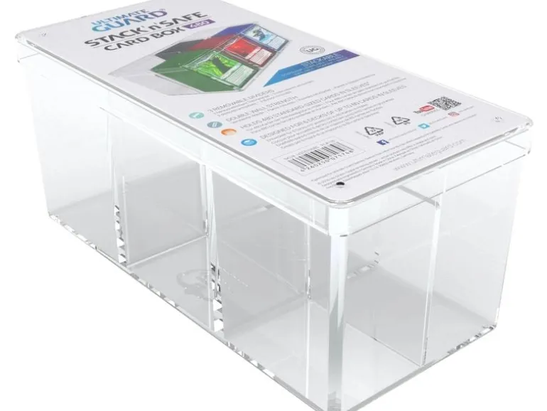 Ultimate Guard Kartenbox Stack 'n' Safe Card Box 480 Transparent