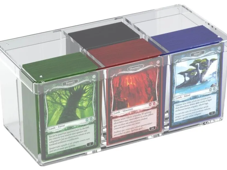 Ultimate Guard Kartenbox Stack 'n' Safe Card Box 480 Transparent