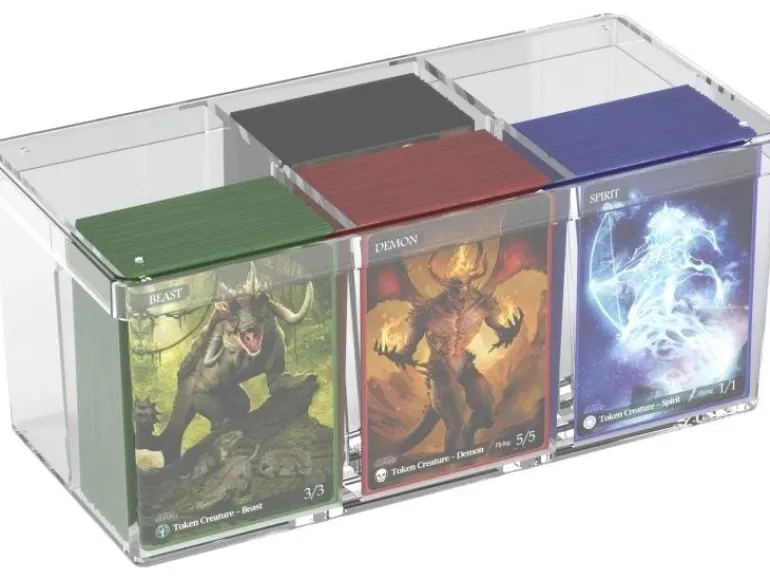 Ultimate Guard Kartenbox Stack 'n' Safe Card Box 480 Transparent