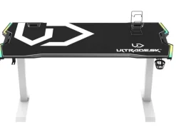 Ultradesk Gaming Tisch Force Weiss