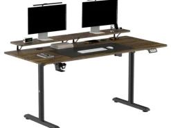 Ultradesk Gaming Tisch Highlander XXL Braun
