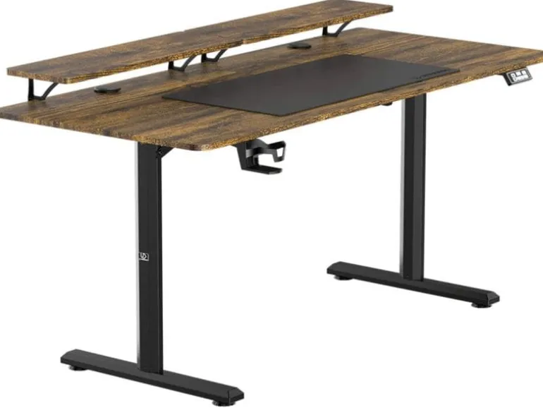 Ultradesk Gaming Tisch Highlander XXL Braun