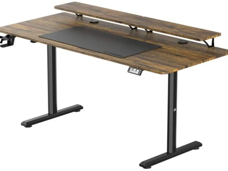 Ultradesk Gaming Tisch Highlander XXL Braun