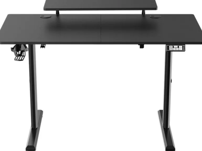 Ultradesk Gaming Tisch Highlander Schwarz