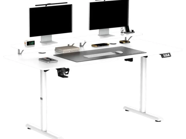 Ultradesk Gaming Tisch Highlander XXL Weiss