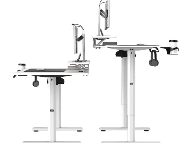 Ultradesk Gaming Tisch Highlander XXL Weiss