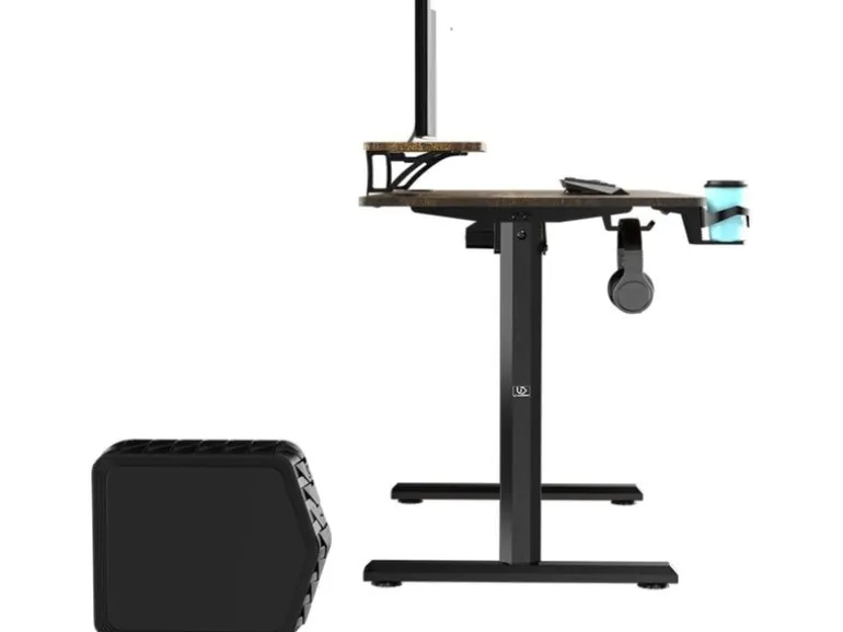 Ultradesk Gaming Tisch Highlander Braun