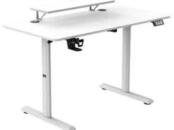 Ultradesk Gaming Tisch Highlander Weiss