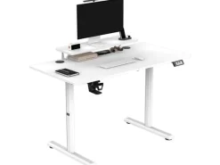 Ultradesk Gaming Tisch Highlander Weiss