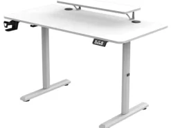 Ultradesk Gaming Tisch Highlander Weiss