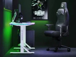 Ultradesk Gaming Tisch Iron Weiss