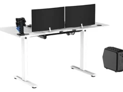 Ultradesk Gaming Tisch Level V2 Weiss