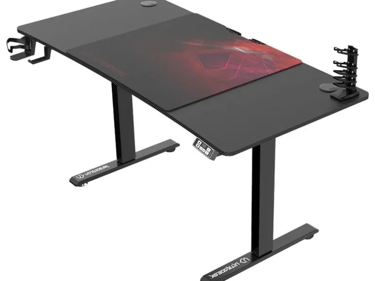 Ultradesk Gaming Tisch Level V2 Rot