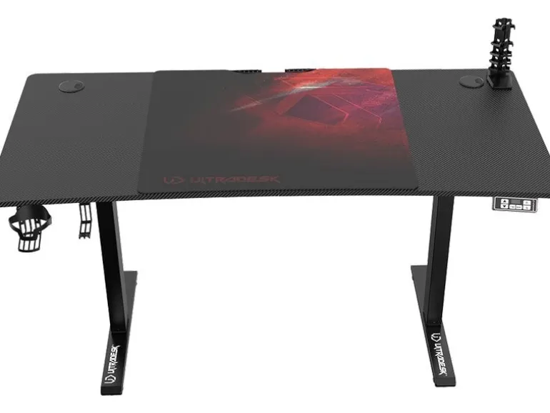 Ultradesk Gaming Tisch Level V2 Rot