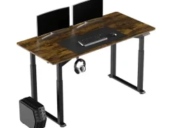 Ultradesk Gaming Tisch Uplift Schwarz/Braun
