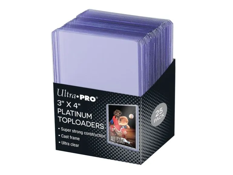 Ultra Pro Toploader Ultra Clear Platinum 35pt (25)
