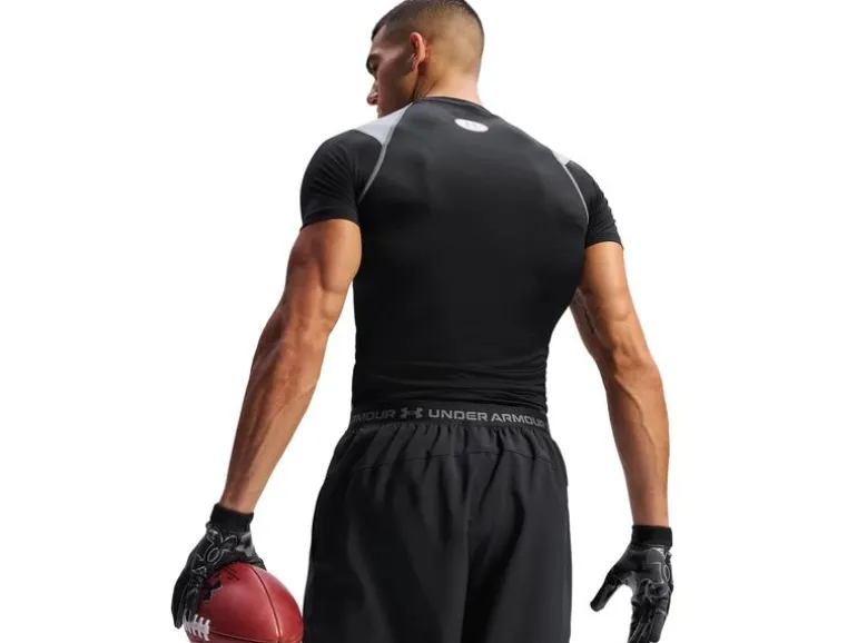 UNDER ARMOUR Kurzarmshirt Hg Elite Grösse XL, schwarz