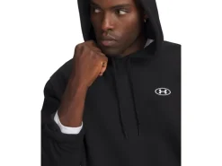 UNDER ARMOUR Rival Flc Hoodie Schwarz, XL