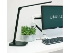 UNiLUX Schreibtischleuchte Twistled 1558 lm, Schwarz