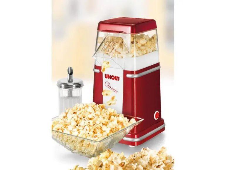 Unold Popcorn Maschine Classic Rot/Weiss