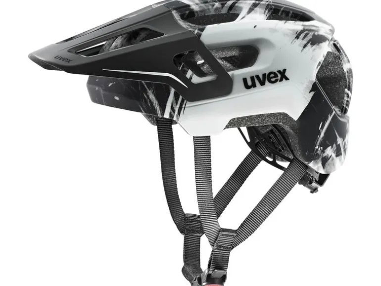 uvex Helm react jr fullface Weiss Matt/Schwarz Matt, 52 - 56