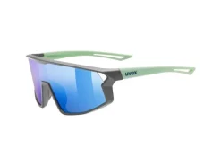 uvex Sportbrille Skyryse jr. Grau-Grün Matt