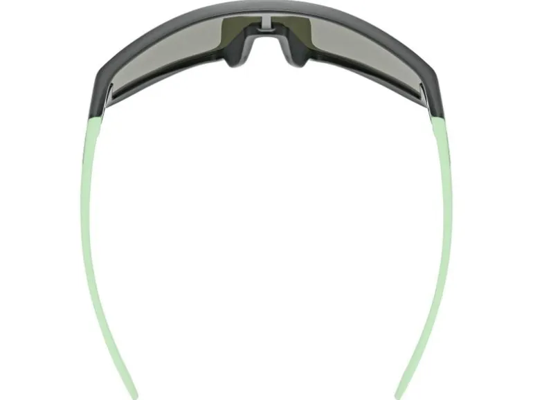uvex Sportbrille Skyryse jr. Grau-Grün Matt