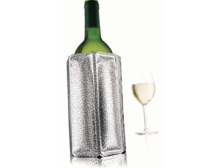 Vacuvin Flaschenmanschette Silber