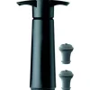 Vacuvin Weinpumpe Wine Saver Schwarz