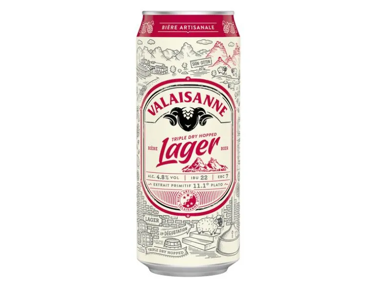 Valaisanne Lager Bier 6 x 0.5 l